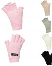 Ladies-Winter-Thermal-Warmth-Thinsulate-Lined-Outdoor-Walking-Fingerless-Gloves-Black-0