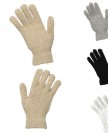 Ladies-Winter-Warm-Thermal-Wool-Blend-Full-Finger-Glove-Black-0
