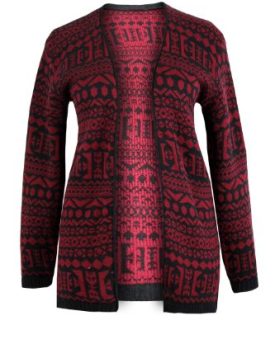 Ladies-Womens-Plus-Size-Open-Front-Chunky-Knit-Aztec-Cardigan-20-0