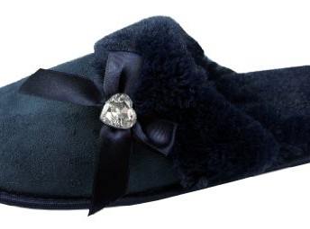 Ladies-Womens-Slippers-Super-Comfy-Faux-Suede-Crystal-Bow-Perfect-Gift-for-Her-0