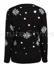 Ladies-Womens-Sweater-Frozen-Olaf-Novelty-Knitted-Winter-Christmas-Jumper-Tops-0-0