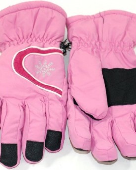LadiesWomens-Thinsulate-Extra-Warm-Thermal-Padded-WinterSki-Gloves-with-Palm-Grip-3M-40g-One-Size-Fits-All-Baby-Pink-0