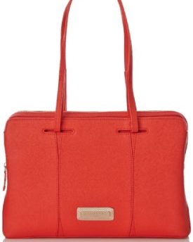 Lamarthe-Womens-Fontana-Satchel-Red-Rouge-Corallo-Taille-Unique-0