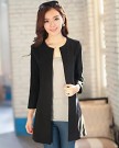 Lantomall-Womens-Wool-Blend-Blazer-Long-Coat-Jacket-Outerwear-0-0