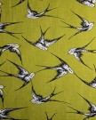 Large-birds-printed-design-women-scarf-Olive-green-0-1