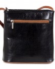 Leather-Shoulder-Bag-small-evening-bag-made-in-Italy-18x19x65-cm-ColourBlack-Brown-0-1