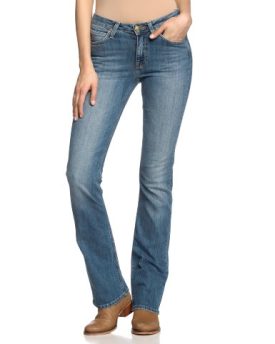 Lee-Womens-Cameron-Boot-Cut-Jeans-Blue-Heritage-Blue-W29L33-0