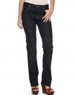Lee-Womens-Marion-Straight-Jeans-Blue-Solid-Blue-W34L33-0