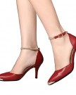 Lemontree-Womens-Summer-High-Heel-Pointed-Toe-Leather-Court-Shoes-With-Ankle-Strap-38-Red-0