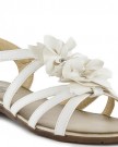 Lilley-Womens-White-Flower-Strappy-Sandal-Size-6-White-0-3