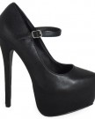 LoudLook-New-Womens-Ladies-Mary-Jane-Platform-High-Stiletto-Heel-Pumps-Court-Shoes-Size-3-4-5-6-7-8-UK-0-1