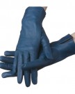 Lundorf-Flora-unlined-Ladies-classical-Gloves-Danish-design-75-Petrol-Blue-0-0