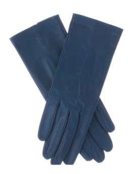 Lundorf-Flora-unlined-Ladies-classical-Gloves-Danish-design-75-Petrol-Blue-0