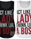 M-WOMENS-ACT-LIKE-A-LADY-THINK-LIKE-BOSS-TEXT-PRINT-LADIES-LONG-TANK-VEST-TOP-8-14-BLACK-Slvlss-act-like-lady-print-vest-SM-810-0-0