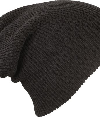 MB-Oversized-Baggy-Fit-Slouch-Style-Beanie-Beany-Cap-6-New-Colours-Very-Black-0
