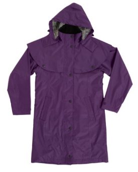 MERSEY-WATERPROOF-WINDPROOF-WOMENS-LADIES-KNEE-LENGTH-CAPE-COAT-JACKET-TAYBERRY-LOGANBERRY-LARGE-0