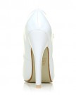 MISCHA-White-Patent-PU-Leather-Stiletto-Very-High-Heel-Mary-Janes-Shoes-Size-UK-5-EU-38-0-2