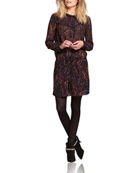 Maison-Scotch-Womens-34-sleeve-Dress-Multicoloured-Mehrfarbig-combo-A-14-0