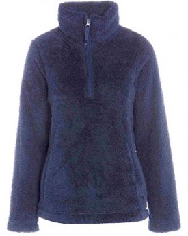 Marks-Spencer-Fleece-Cardigans-Ladies-Jacket-Navy-Blue-0