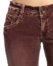 Marlow-Womens-Corduroy-Jeans-Bootcut-Trousers-Frayed-Pocket-27-0-3