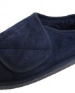 Mens-Or-Ladies-Very-Wide-Fitting-Velcro-Memory-Foam-Insole-Slippers-Size-9-0-0
