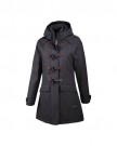 Merrell-Womens-Haven-Hooded-Duffle-Coat-Jacket-Peppercorn-0