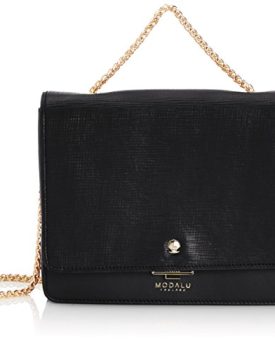 Modalu-Womens-Mila-Shoulder-Bag-MH4711-Black-0