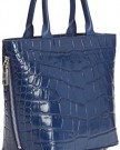 Modalu-Womens-Oxford-Mini-Shopper-Top-Handle-Bag-MH4788-Ink-Blue-Croc-0-0