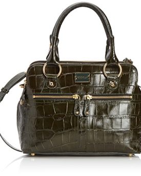 Modalu-Womens-Pippa-Mini-Grab-Top-Handle-Bag-MH4583-Bay-Leaf-Green-Croc-0