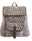 More4bagz-Ladies-Girls-Canvas-Leopard-School-Backpack-Rucksack-Travel-Shoulder-Bag-New-0-0