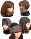 Multifunctional-snood-for-women-scarf-hat-neck-warmer-hood-with-fleece-section-Orange-leaf-0-2