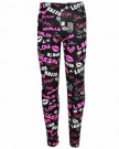 NEW-Unofficial-One-Direction-Crop-TopLeggings-Midi-Dresses-With-Autograph-Print-AGE-7-13-Years-7-8-Black-Legging-0-0