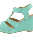 NEW-WOMENS-LADIES-LOW-MID-HIGH-HEEL-STRAPPY-WEDGES-PEEP-TOE-SANDALS-SHOES-SIZE-UK-4-Mint-Green-Suede-0-2