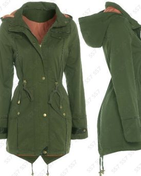 NEW-Womens-FESTIVAL-PARKA-JACKET-COAT-FISHTAIL-Size-8-10-12-14-16-UK-12-0