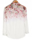 NEW-Womens-Lapel-Collar-Chiffon-Blouses-Floral-Flower-Printed-Long-Sleeve-Shirt-Tops-Sz-8-20-0-3