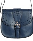 Navy-Blue-Mini-Satchel-Saddle-Bag-Handbag-with-Cut-Out-Design-on-Flap-0