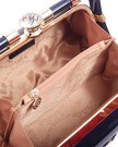 Navy-Blue-Patent-Elegant-Occasion-Designer-Handbag-with-Gold-Trim-by-Peach-0-2