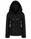 New-Brave-Soul-Womens-Fleece-Wool-Duffle-Toggle-Button-Hooded-Winter-Jacket-Coat-0-0