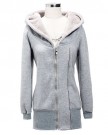 New-Double-Zip-Designer-Womens-Ladies-Warm-Hoodies-Sweatshirt-Top-Sweater-Hoodie-Jacket-Coat-Grey-8L-0-0