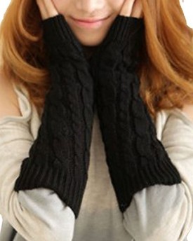 New-Fashion-Women-Crochet-Knitting-Wool-Braided-Wrist-Arm-Warm-Mitten-Fingerless-Long-Gloves-0