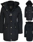 New-Ladies-Brave-Soul-Fur-Hooded-Quilted-Padded-Winter-Hooded-Parka-Jacket-Coat-0