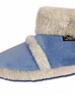 New-Ladies-Coolers-Branded-FUR-COLLAR-Microsuede-Textile-Upper-Fluffy-Lined-Snugg-Boot-Slipper-Size-3-4-5-6-7-8-UK-5-6-EU-38-39-Beige-0-4