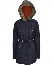 New-Ladies-Fur-Lined-Hood-Military-Style-Parka-Winter-Warm-Jacket-Coat-Size-8-16-0-1