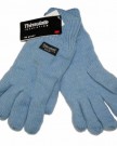 New-Ladies-High-Cuff-Knitted-Thermal-Thinsulate-Lined-Warm-Winter-Gloves-Black-0-0