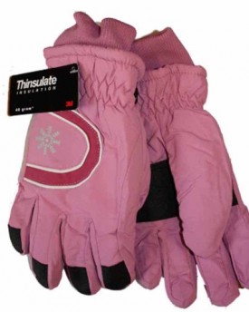 New-Ladies-Ski-Thinsulate-Lined-Warm-Winter-Thermal-Snow-Gloves-GL38-Light-Pink-0