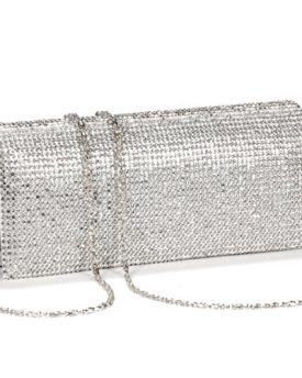 New-SILVER-CRYSTAL-DIAMANTES-EVENING-CLUTCH-WEDDING-BAG-0