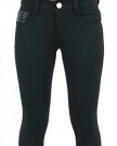 New-Womens-Ladies-Black-Biker-Legging-Leather-Panel-Skinny-Pants-UK-Sizes-8-10-12-14-0-0