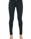New-Womens-Ladies-Black-Biker-Legging-Leather-Panel-Skinny-Pants-UK-Sizes-8-10-12-14-0