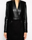 New-Womens-Winter-Warm-Long-Slim-Wool-Trench-Jacket-Coat-Overcoat-With-Leather-Lapels-Sleeves-L-Black-0-2