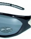 New-XLoop-SOLO-Unisex-Sport-Wrap-Sunglasses-UV400-100-Protection-gloss-black-grey-frame-grey-lens-0